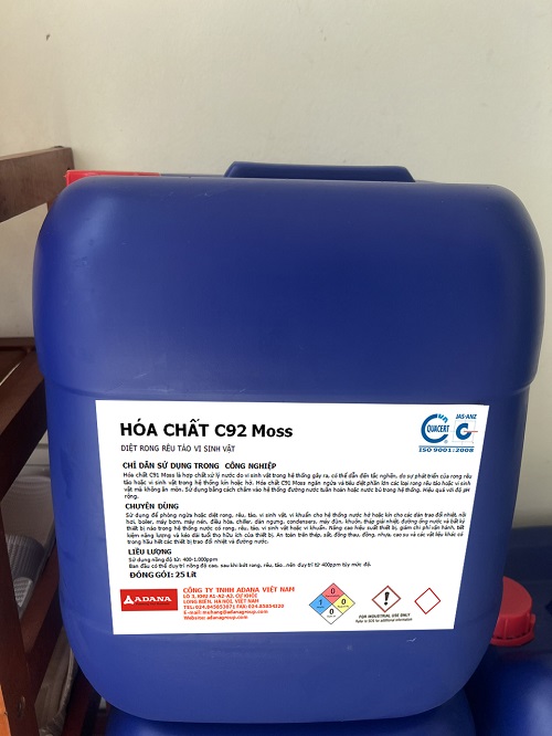 HÓA CHẤT DIỆT RONG RÊU VI SINH VẬT C92 MOSS